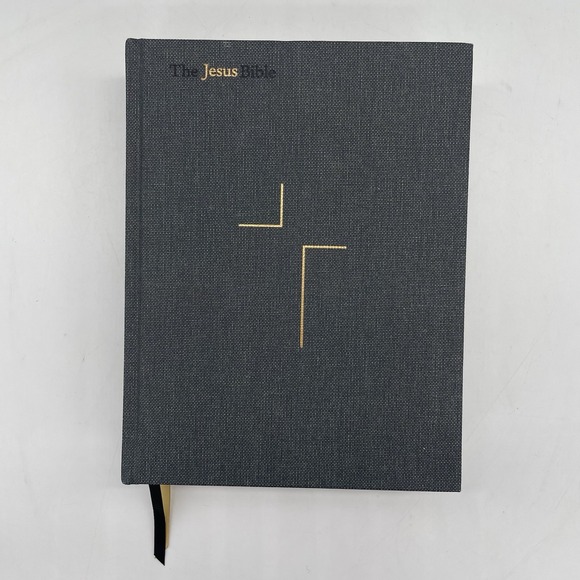 Other - The Jesus Bible ESV Edition Gray Cloth Over Board - Zondervan 2019 Hardcover